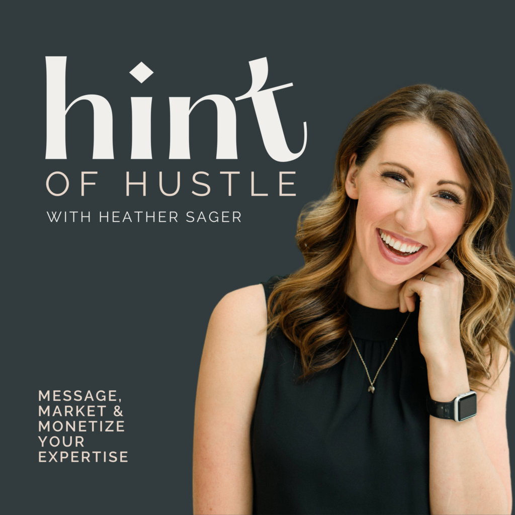 Hint of Hustle Podcast Cover